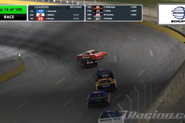 Grundy County Speedway virtual Super Late Model race Photo