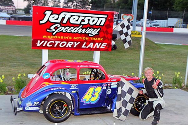 K5 Motorsports - Heat Winner at Jefferson Speedway Legends Series