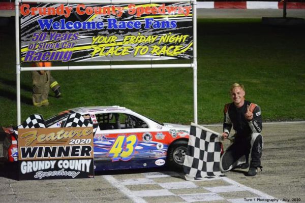 K5 Motorsports - Victory Lane Feature Winner at Grundy